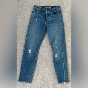 Levi’s wedgie jeans